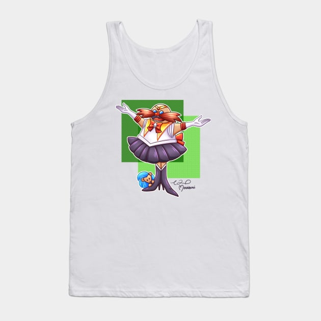 Sailor Dr. Robotnik Tank Top by mochibuni